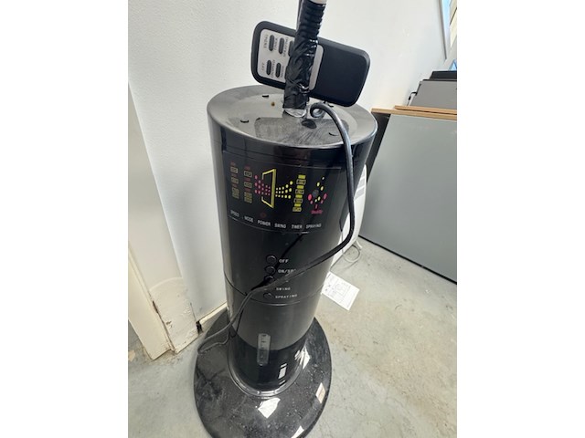 Ventilator en elektrische kachel, termozeta en thermoval - afbeelding 2 van  3