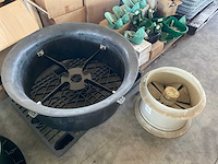 Ventilator en ventilator-instroomring - afbeelding 1 van  2