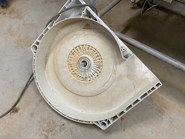 Ventilator frame met elektro motor - afbeelding 4 van  6