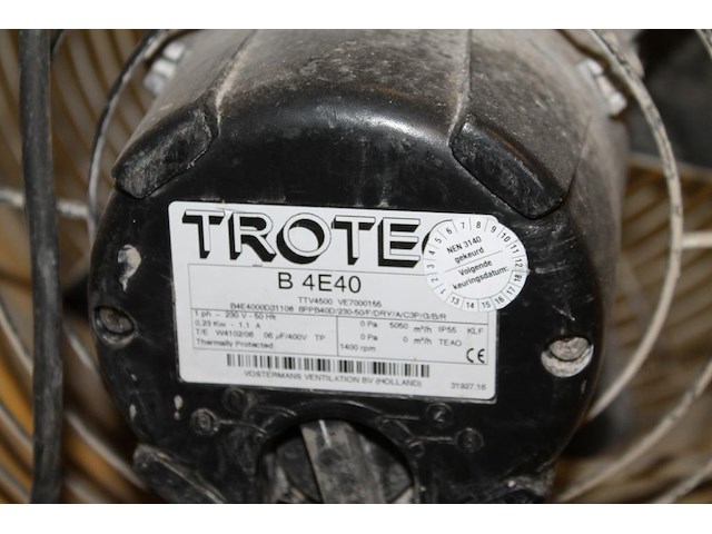 Ventilator trotec b 4e40 230v. - afbeelding 3 van  3