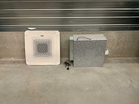 Ventilclima - light ecm 63 rc - plafond airconditioning - afbeelding 1 van  10