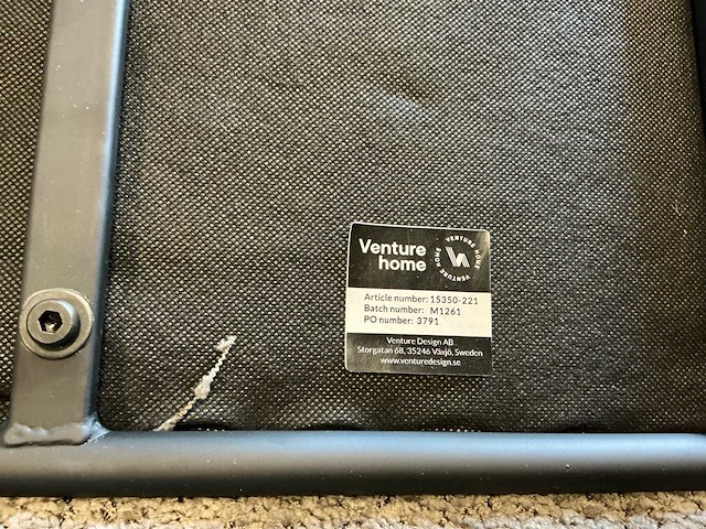 Venture home barkrukken zithoogte 64cm (2x) - afbeelding 4 van  4