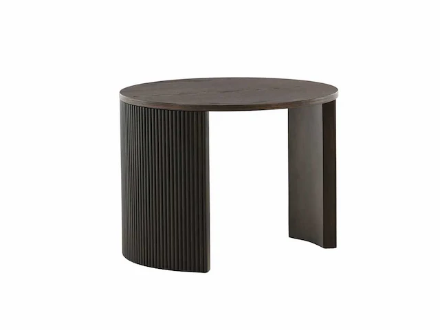 Venture home bristol sofa table ø60xh45cm mocca - afbeelding 1 van  2