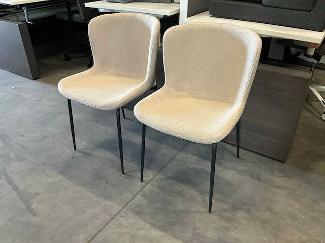 Venture home eetkamerstoelen zithoogte 46cm (2x) - afbeelding 1 van  4