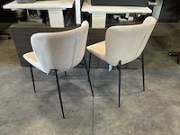 Venture home eetkamerstoelen zithoogte 46cm (2x) - afbeelding 2 van  4