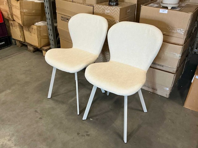 Venture home eetkamerstoelen zithoogte 47cm (2x) - afbeelding 1 van  3