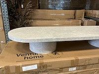Venture home narvik sofa table beige 190x60xh25cm - afbeelding 2 van  9