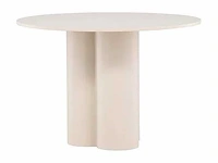 Venture home olivia eetkamertafel rond ø110cm beige