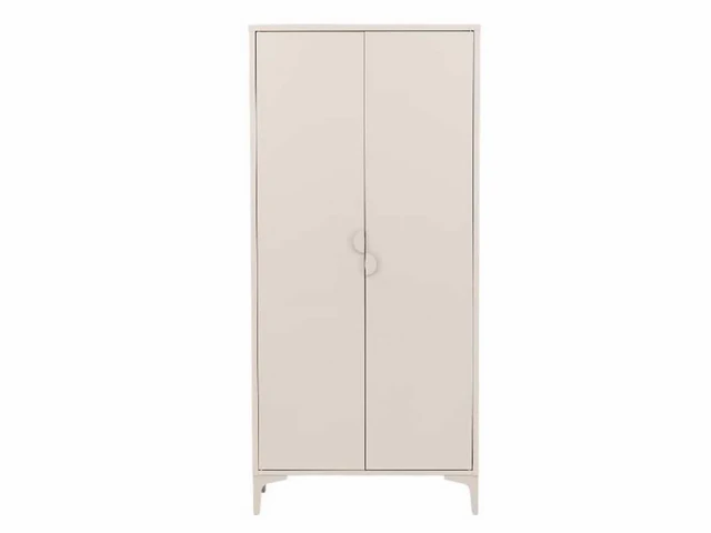 Venture home piring kledingkast beige 85x45xh183cm - afbeelding 1 van  3