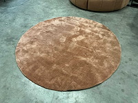 Venture home undra vloerkleed ø200cm dusty pink - afbeelding 1 van  3