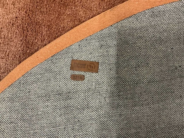Venture home undra vloerkleed ø200cm dusty pink - afbeelding 3 van  3