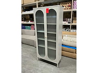 Venture home vitrinekast 80x35x180cm - afbeelding 2 van  5