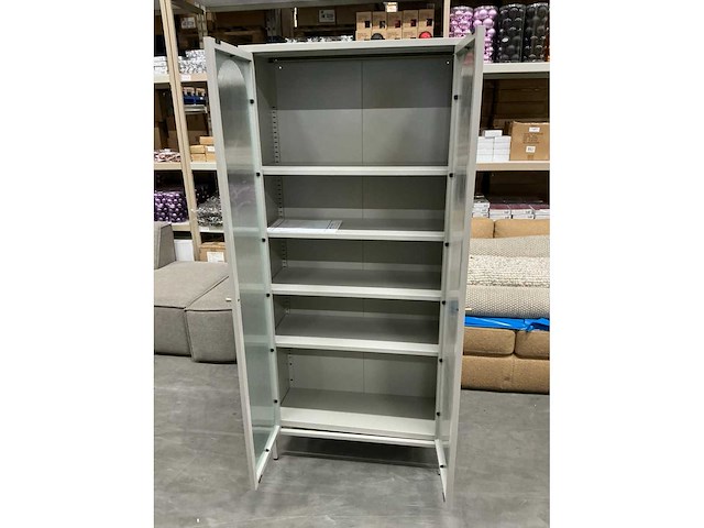 Venture home vitrinekast 80x35x180cm - afbeelding 3 van  5