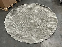 Venture home vloerkleed niklas greige round 200cm