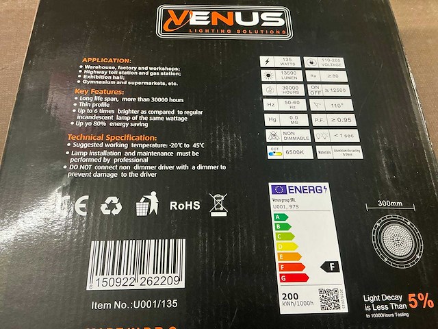 Venus sun led sun - afbeelding 6 van  6