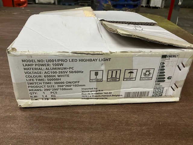 Venus sun pro led highbay led sun - afbeelding 7 van  7