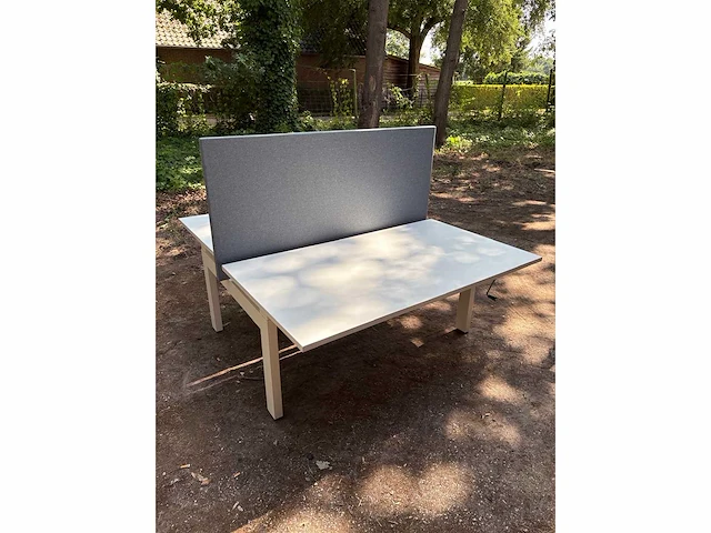Vepa - duo-bureau hoogte: 63-87cm - 140x170cm - afbeelding 1 van  6