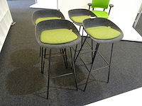 Vepa - felt high - barkruk (4x) - afbeelding 1 van  1