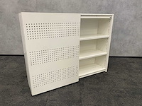 Vepa/ drentea - akoestische stalen schuifdeurkast 160cm - afbeelding 3 van  8