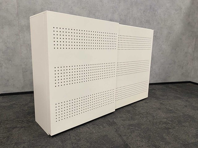 Vepa/ drentea - akoestische stalen schuifdeurkast 180cm - afbeelding 2 van  7