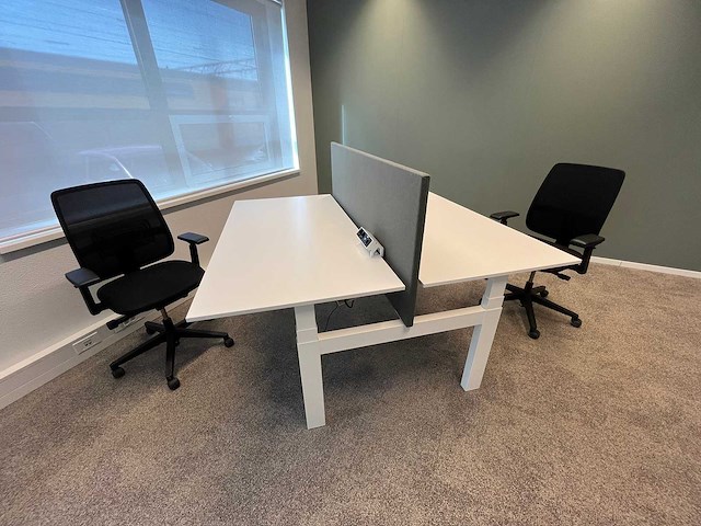Vepa/ haworth - elektrisch zit-sta complete werkplek 160x80 - afbeelding 26 van  28