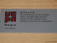 Vepa kantoorkast, 4-deurs incl. sleutels - afbeelding 5 van  6