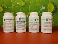 Vera voedingssupplementen, diverse soorten o.a. adh-multi, acetyl-l carnitine & borage-olie - afbeelding 1 van  16