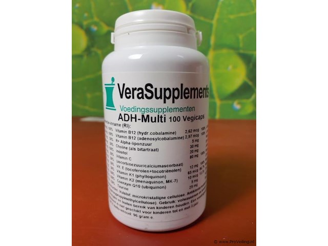 Vera voedingssupplementen, diverse soorten o.a. adh-multi, acetyl-l carnitine & borage-olie - afbeelding 10 van  16
