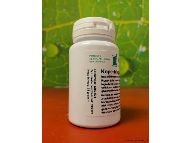 Vera voedingssupplementen, diverse soorten o.a. koperbisglycinaat, marine omega 3-complex & antioxidant-complex - afbeelding 2 van  19