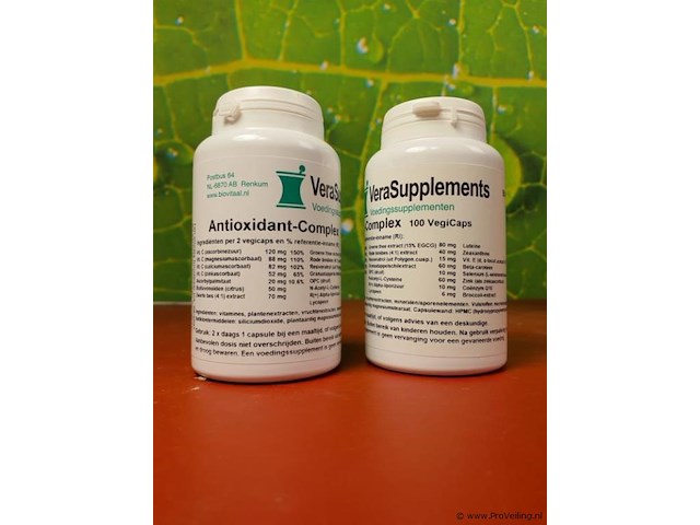 Vera voedingssupplementen, diverse soorten o.a. koperbisglycinaat, marine omega 3-complex & antioxidant-complex - afbeelding 6 van  19