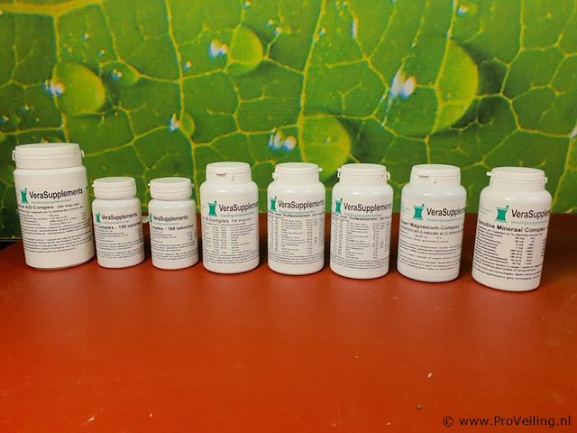 Vera voedingssupplementen, diverse soorten o.a. vitamine a/d-complex, super magnesium & mineraal complex - afbeelding 1 van  18