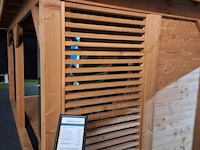 Veranda (douglas) met shutter - 500x250cm - afbeelding 11 van  19