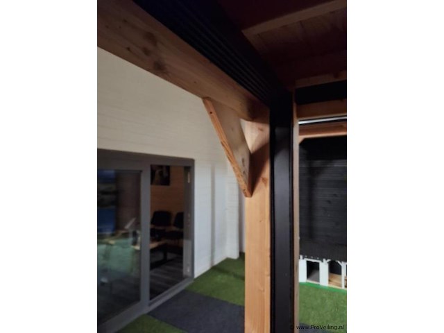 Veranda (douglas) met shutter - 500x250cm - afbeelding 15 van  19