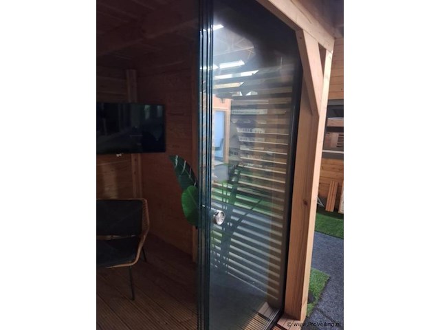 Veranda (douglas) met shutter - 500x250cm - afbeelding 18 van  19