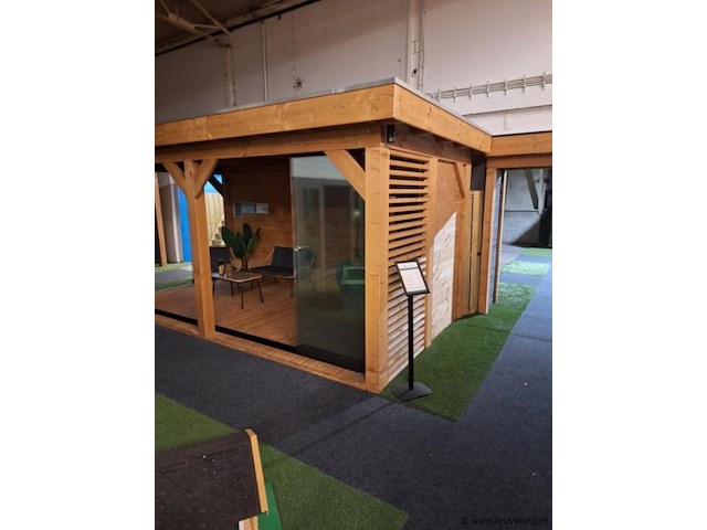 Veranda (douglas) met shutter - 500x250cm - afbeelding 2 van  19