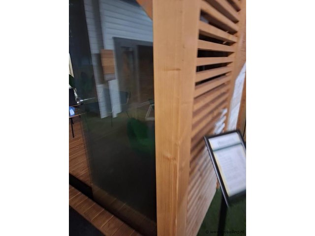 Veranda (douglas) met shutter - 500x250cm - afbeelding 3 van  19