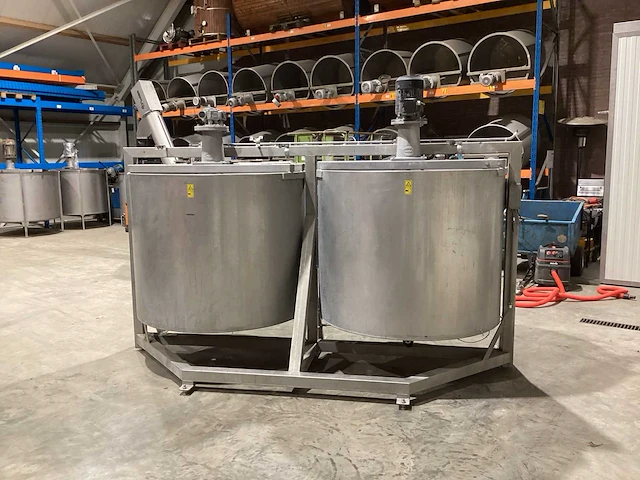 Verberk - rvs vloeistof mixer - meng mixer - afbeelding 1 van  10