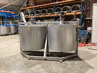 Verberk - rvs vloeistof mixer - meng mixer