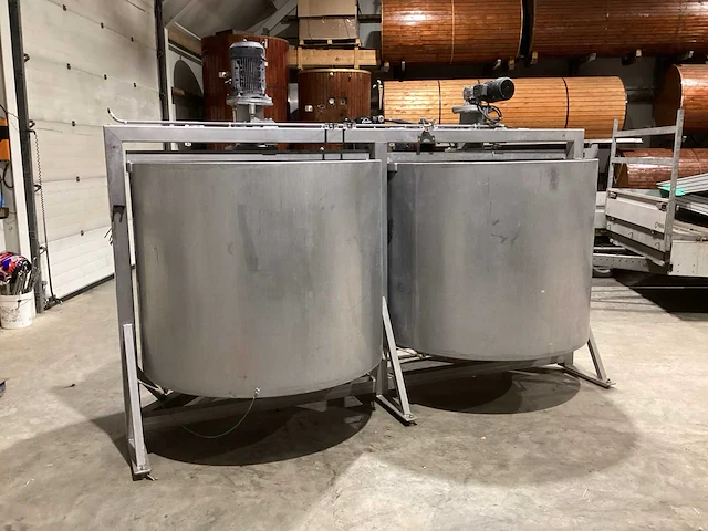 Verberk - rvs vloeistof mixer - meng mixer - afbeelding 3 van  10