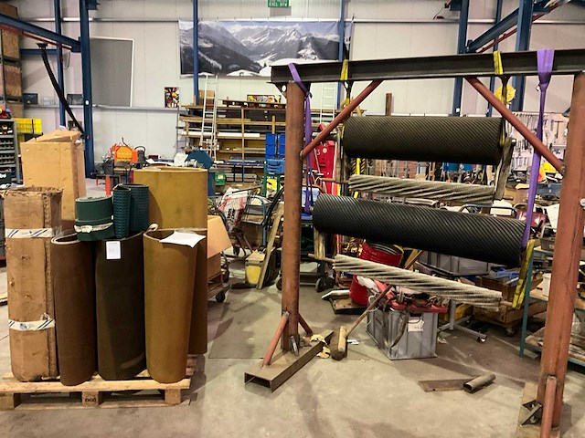 Verboom breedbandschuurmachine onderdelen - afbeelding 1 van  6