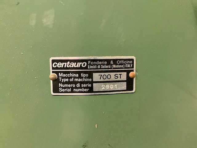 Verboom centauro 700 st lintzaagmachine - afbeelding 3 van  11