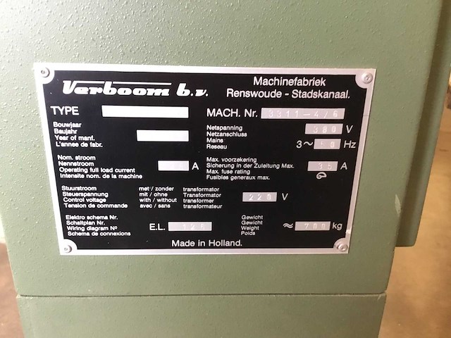 Verboom pn-00/4 r pennenbank - afbeelding 17 van  25