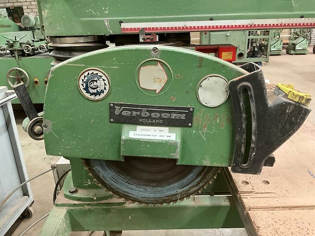 Verboom radiaalafkortzaagmachine - afbeelding 4 van  7
