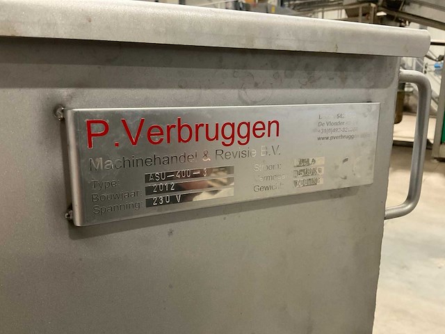 Verbruggen rvs invoerunit - afbeelding 9 van  9