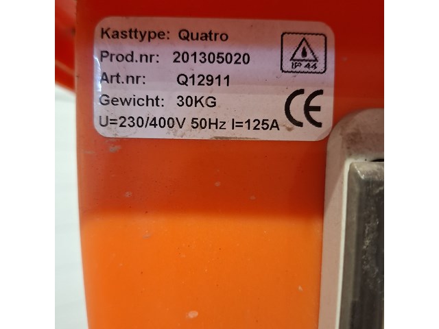 Verdeelkast 125a jäger direkt, quatro 125a ra, bouwjaar 2013 - afbeelding 4 van  7