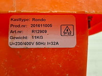 Verdeelkast 32a (32-2/400v, 16-6/230v ) jäger direkt, rondo 32a ra, bouwjaar 2017 - afbeelding 5 van  5