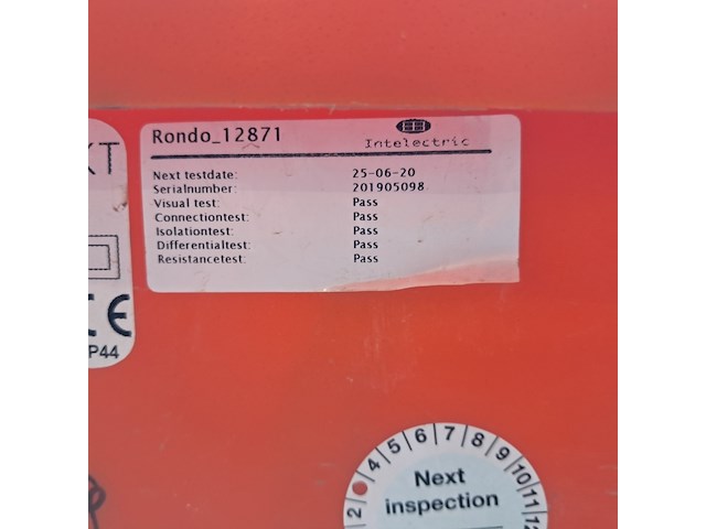 Verdeelkast 32a (32-2/400v, 16-6/230v ) jäger direkt, rondo 32a ra, bouwjaar 2019 - afbeelding 13 van  16