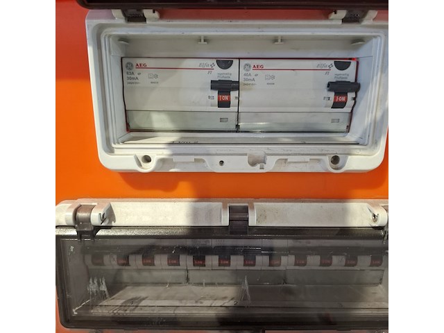 Verdeelkast 63a (16-6/230v, 32-3/400v) jäger direkt, quatro 63a ra, bouwjaar 2016 - afbeelding 3 van  8