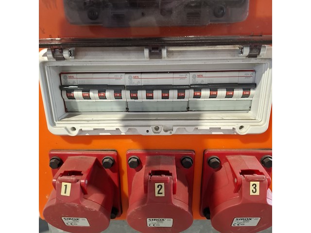 Verdeelkast 63a (16-6/230v, 32-3/400v) jäger direkt, quatro 63a ra, bouwjaar 2016 - afbeelding 4 van  8