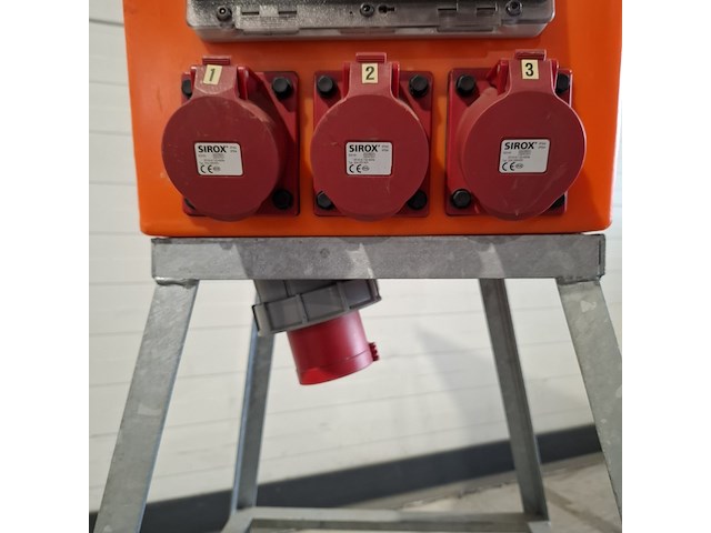 Verdeelkast 63a (16-6/230v, 32-3/400v) jäger direkt, quatro 63a ra, bouwjaar 2016 - afbeelding 5 van  8